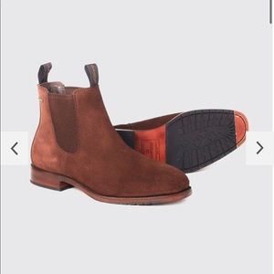 Dubarry of Ireland Kerry Leather Boots in Cigar sz EU45